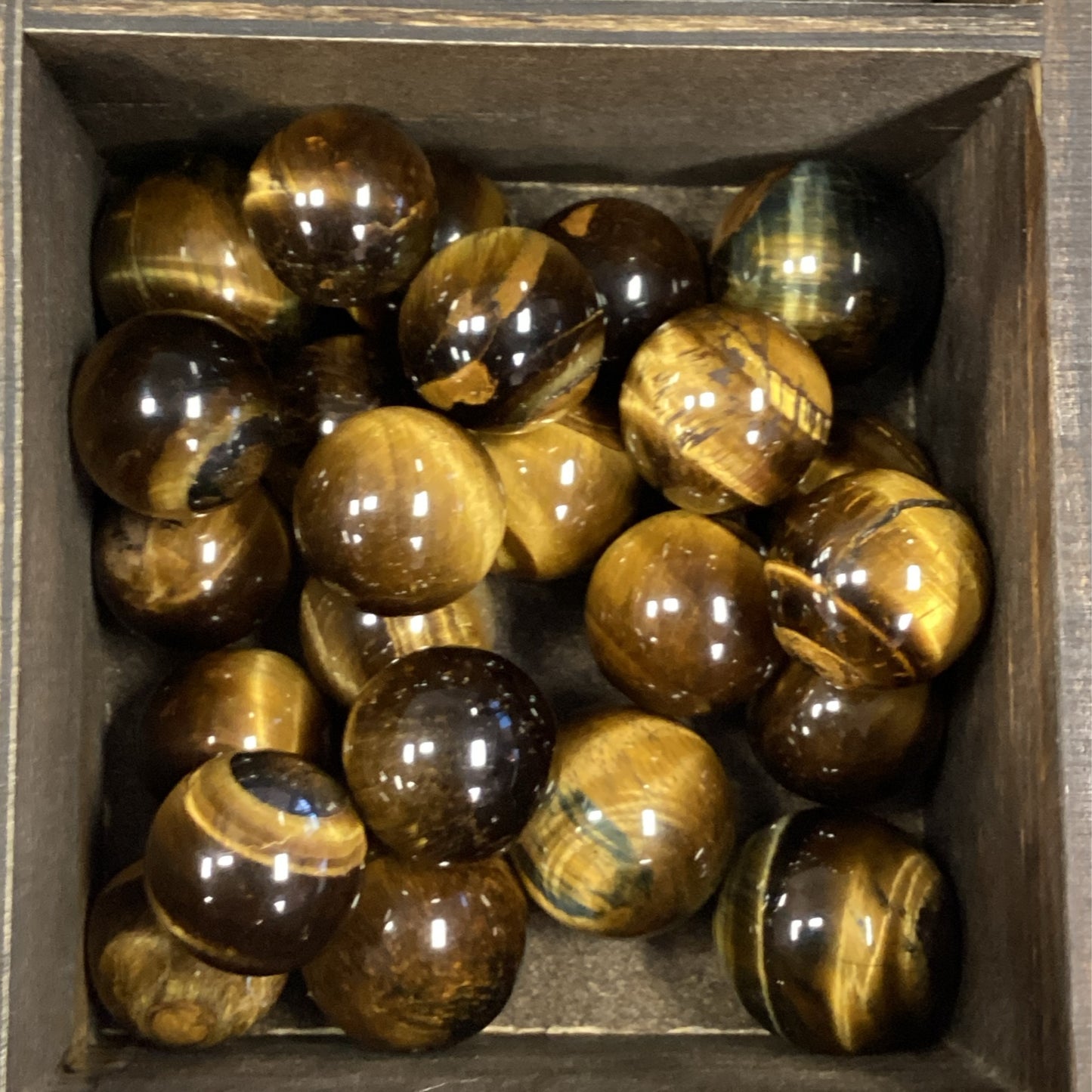 Tiger Eye Mini Sphere