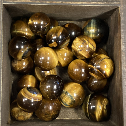 Tiger Eye Mini Sphere