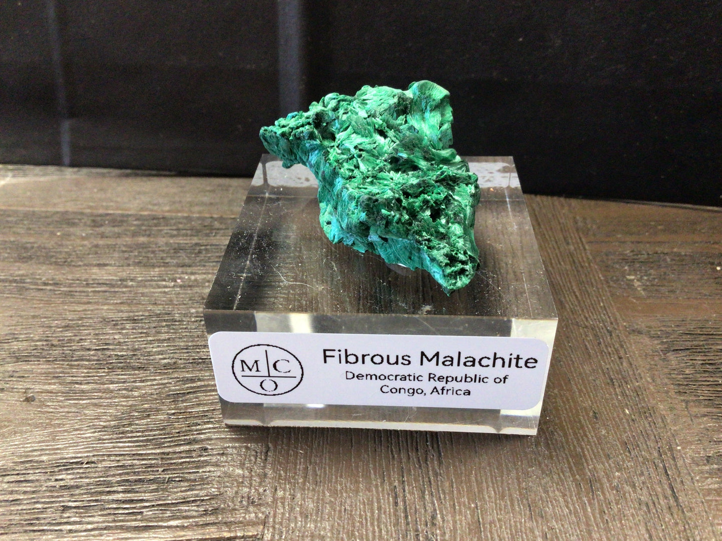 Fibrous Malachite