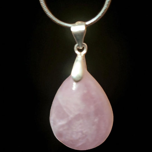 Kunzite Pendant Necklace