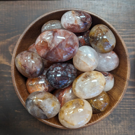 Fire Quartz Tumbles