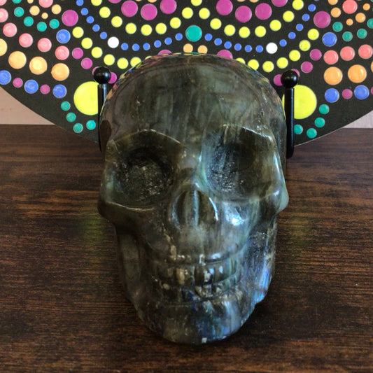 Labradorite Skull #J868386