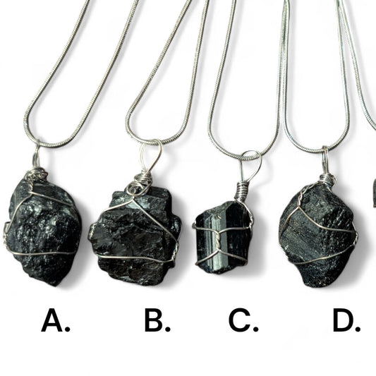 Black Tourmaline Pendant