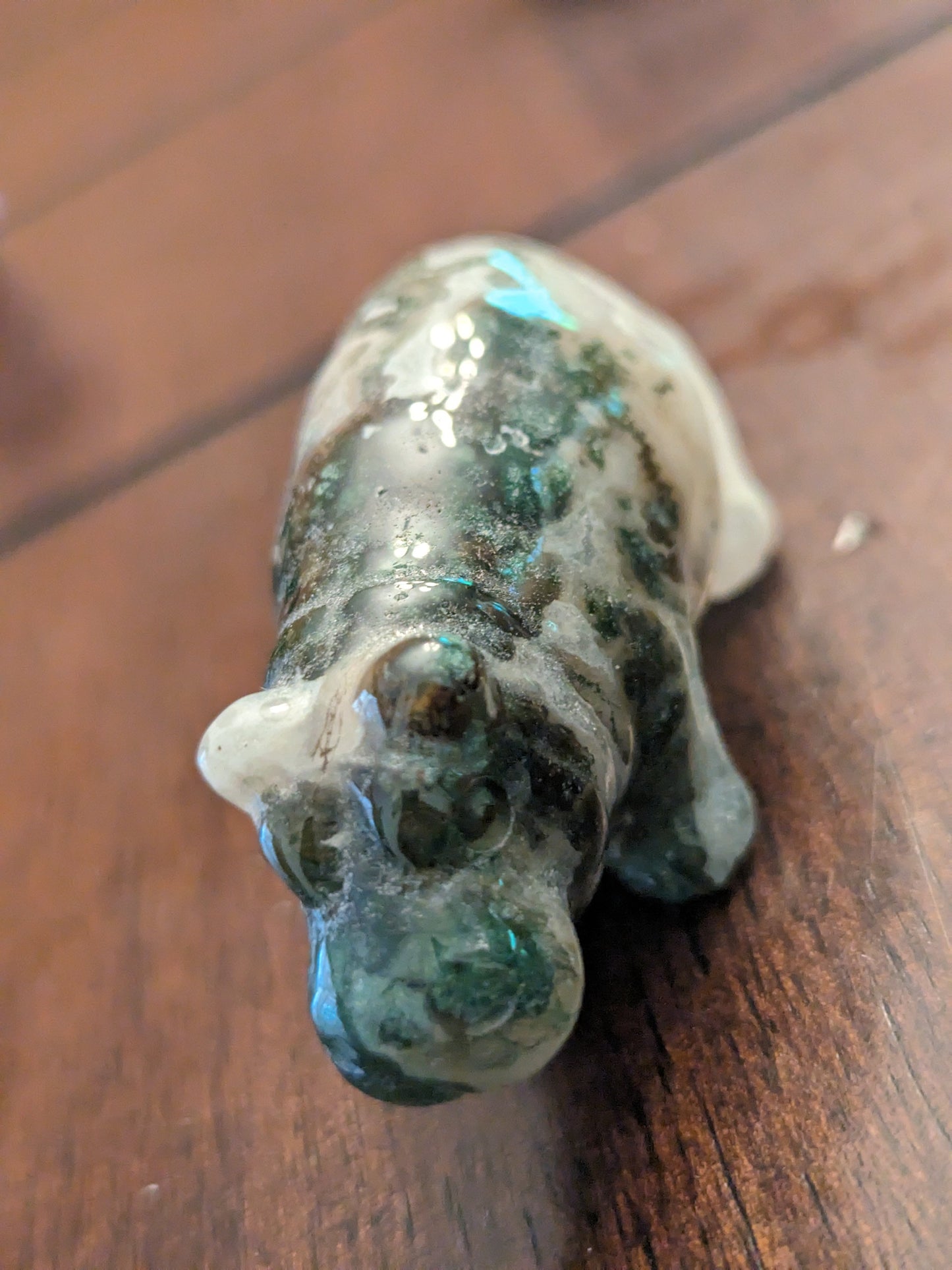 House Hippo Carvings