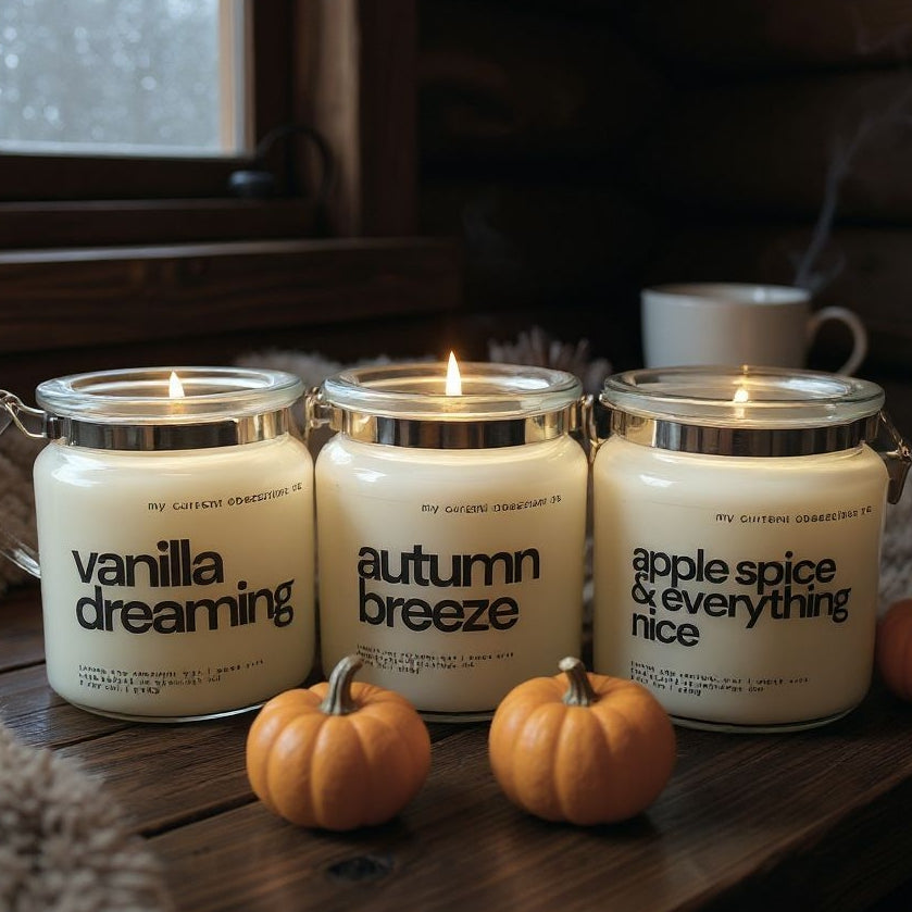 The Seasonal Candle Collection By My Current Obsessions Co.