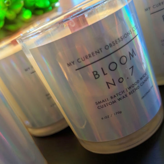 Bloom No. 7 Classic Aura Wood Wick Candle