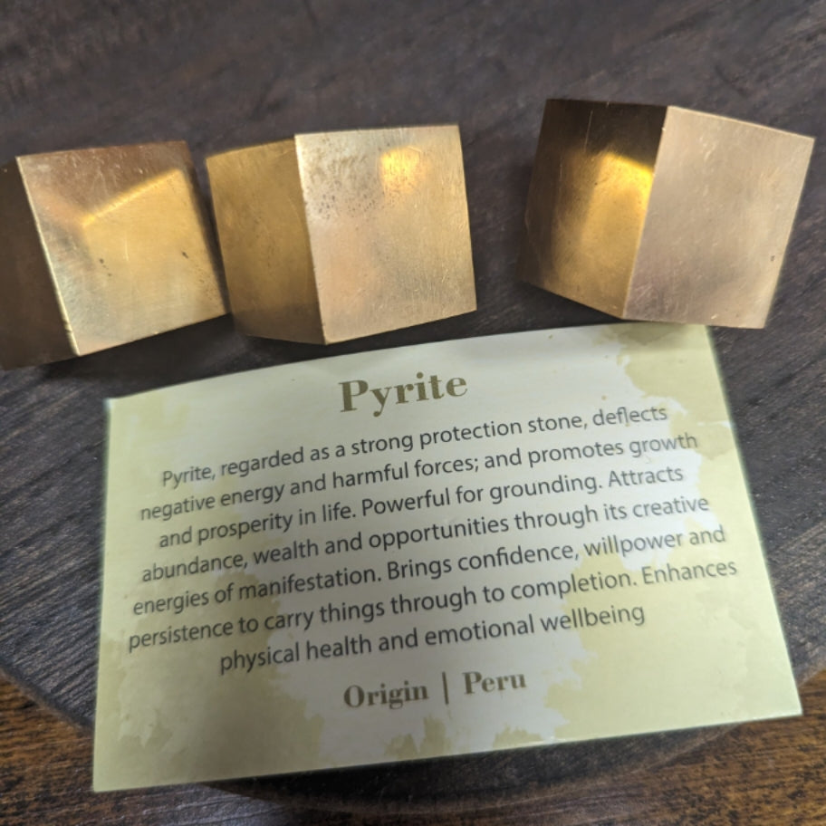 Pyrite Cube