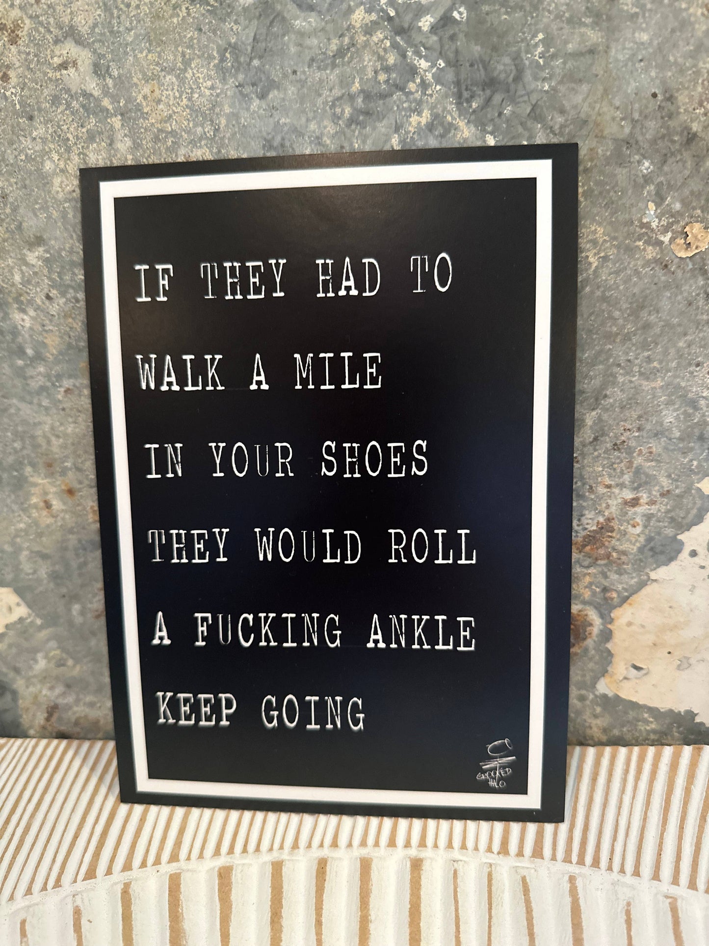 Keep Going Inspirational Print
