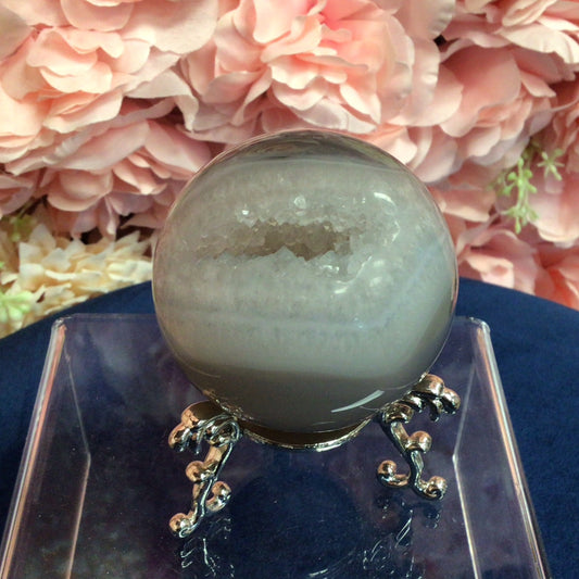 Blue Agate 1 1/2” Sphere