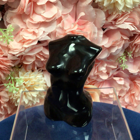 Black Obsidian Body Sculpture #A024883