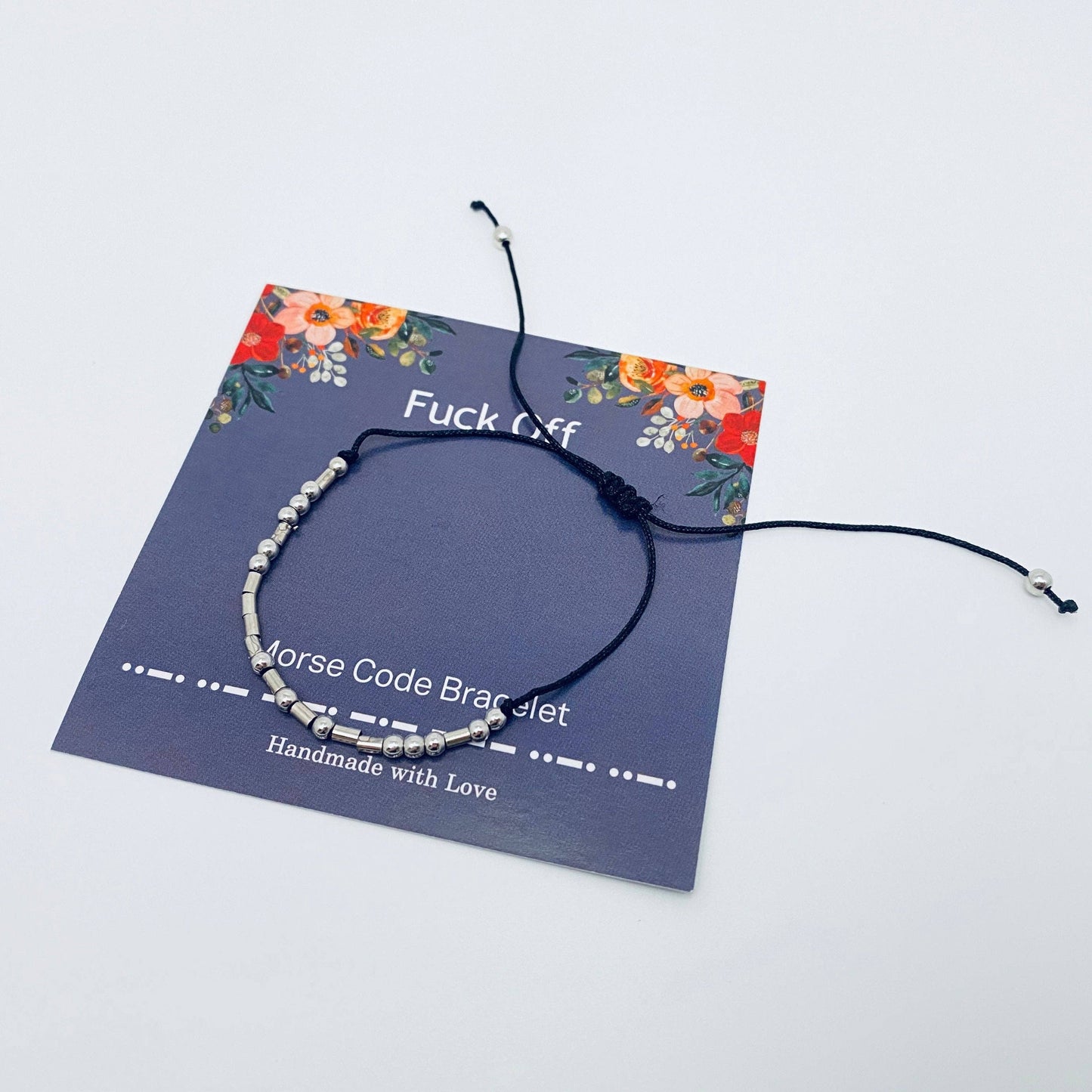 Morse Code Stretch Bracelets