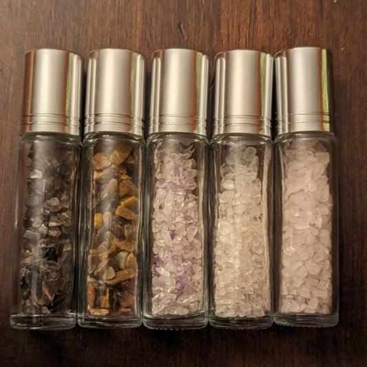 Crystal Essential Oil Rollers