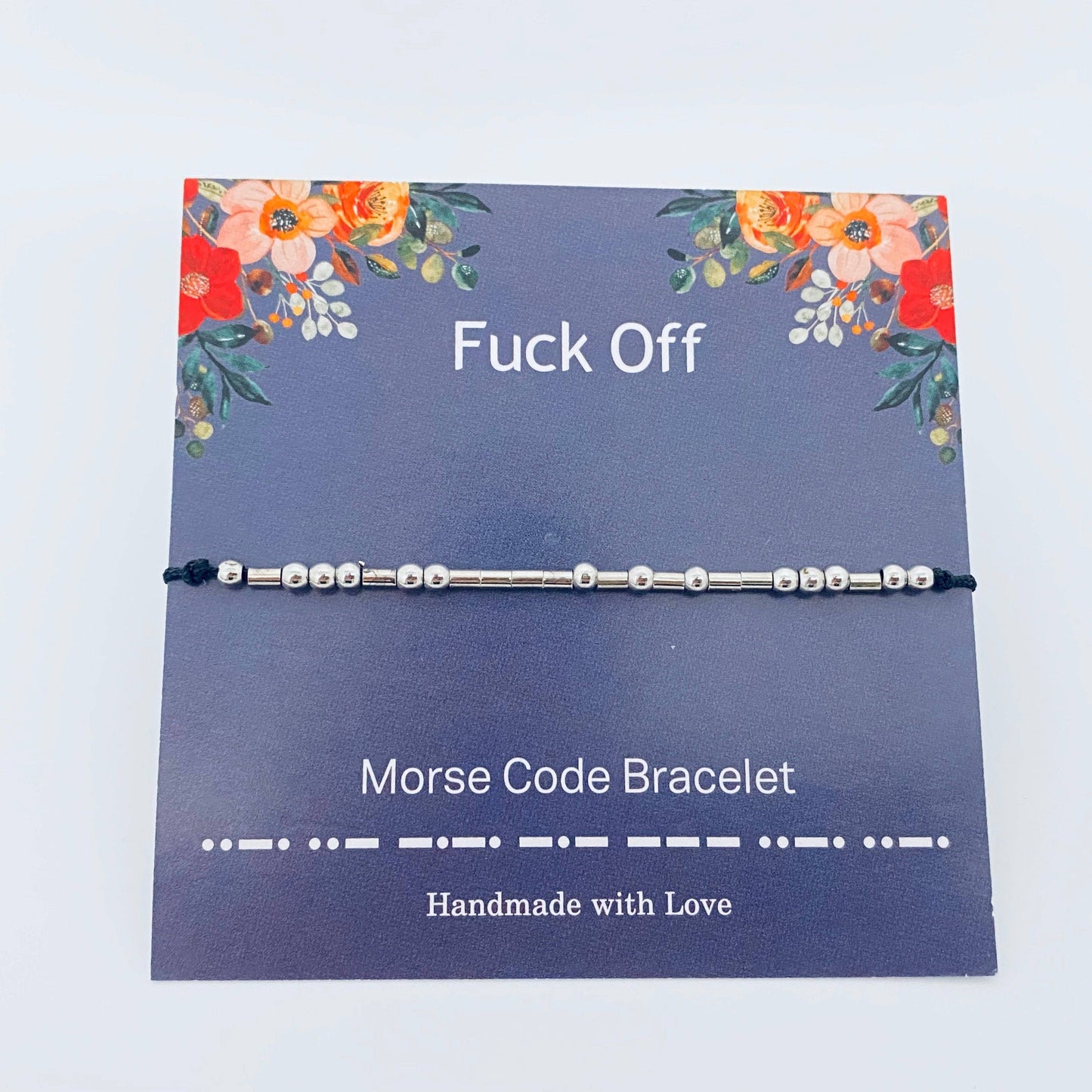 Morse Code Stretch Bracelets