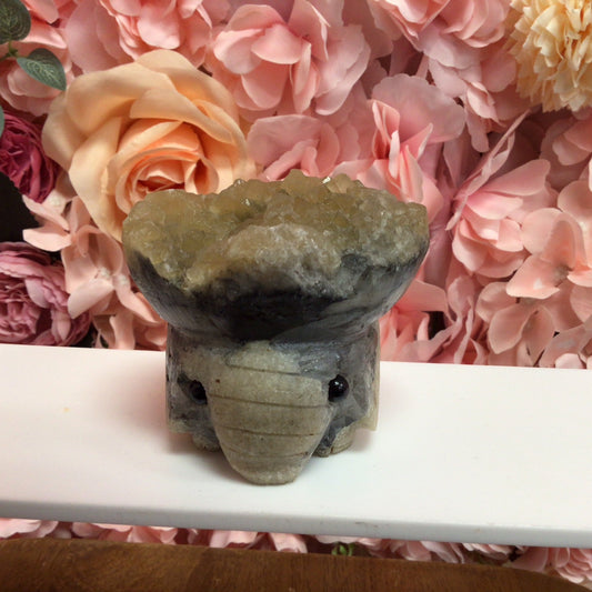 Over $20 Elephant Crystal Buddy