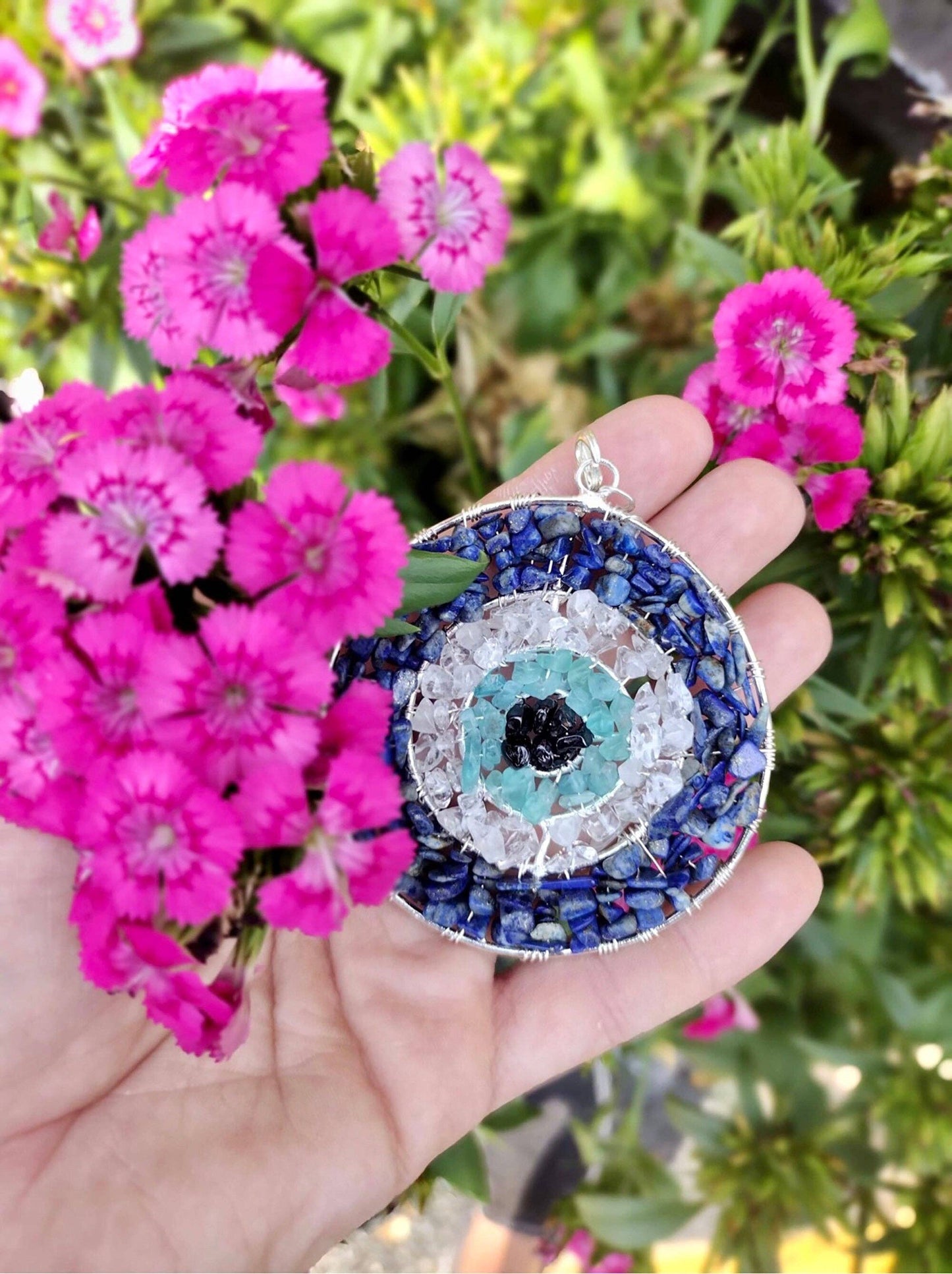 Handmade Evil Eye Nazar Boncuk Pendant