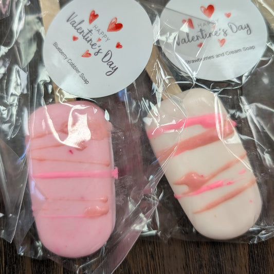 Valentine's Sucker Soap