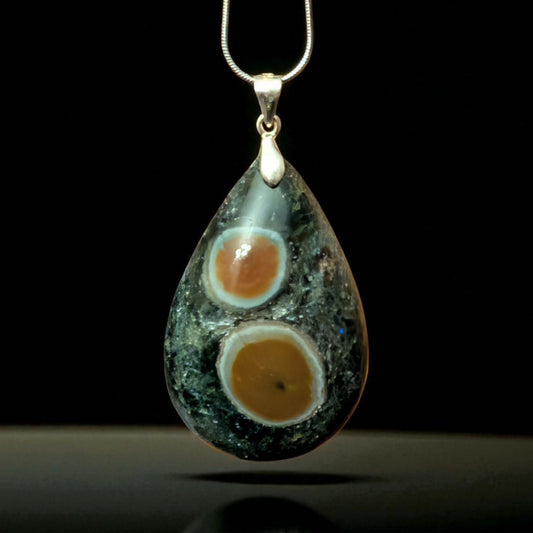 Ocean Jasper Pendant Necklace