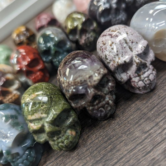 Small Skull Carvings
