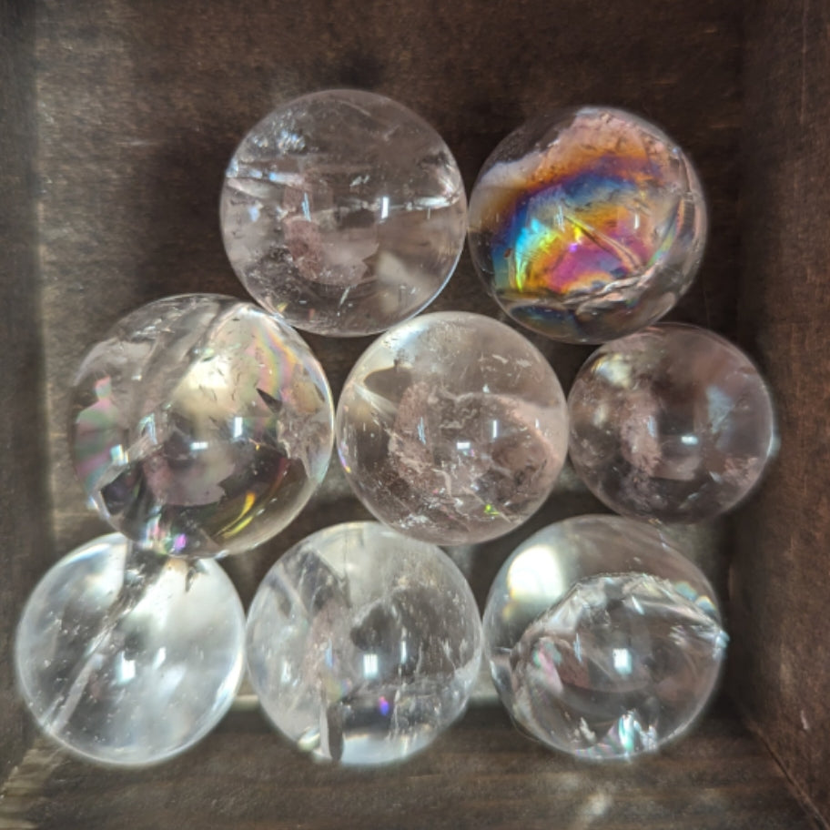 Clear Quartz Bin Sphere