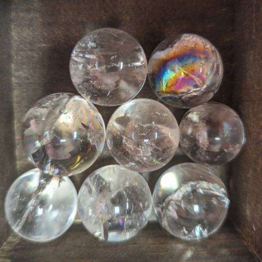 Clear Quartz Bin Sphere