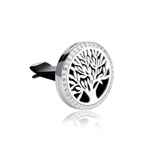 Tree of Life Essential Oil Car Clip