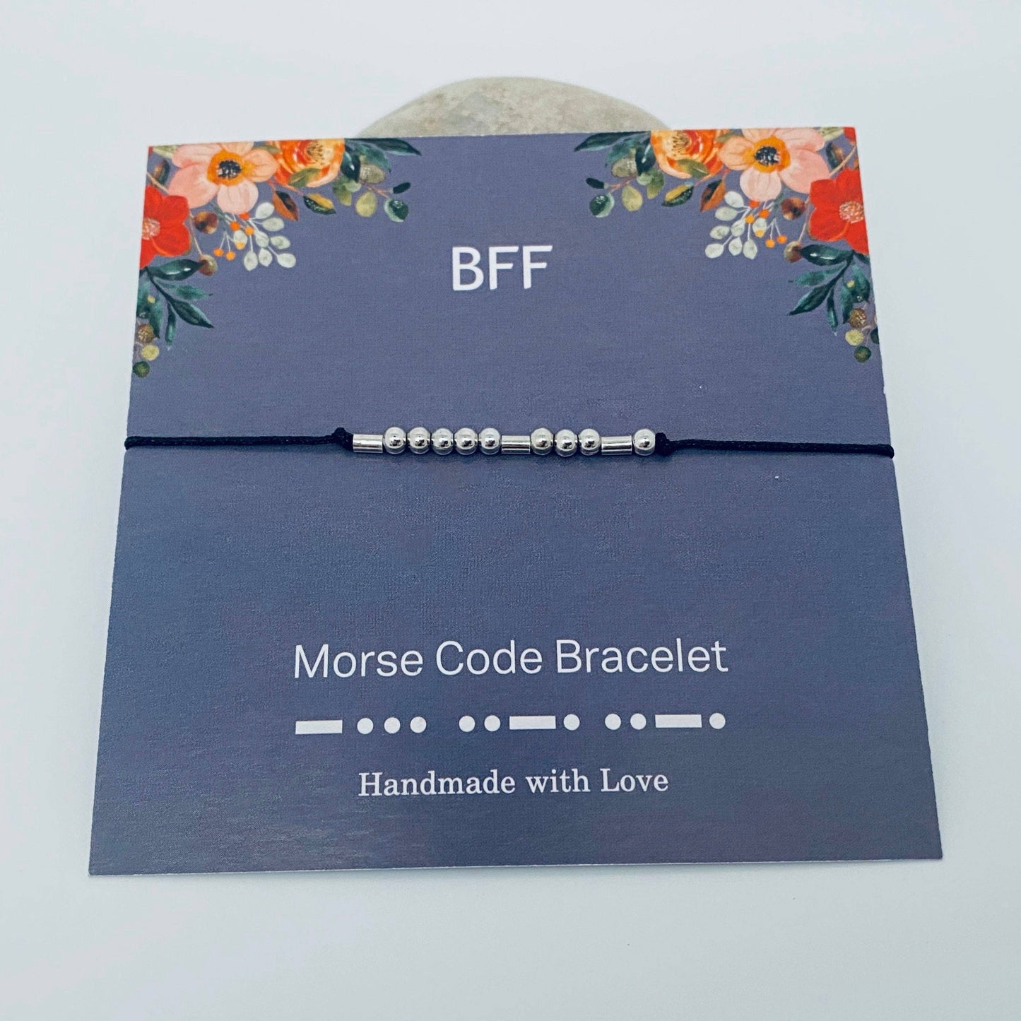 Morse Code Stretch Bracelets