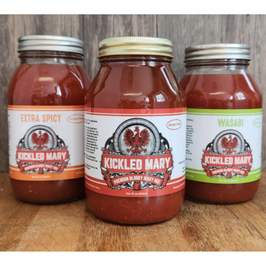 Kickled Mary Bloody Mary Mixes