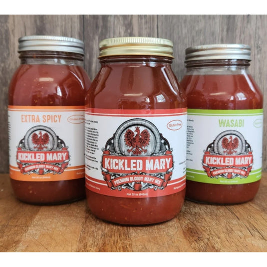 Kickled Mary Bloody Mary Mixes