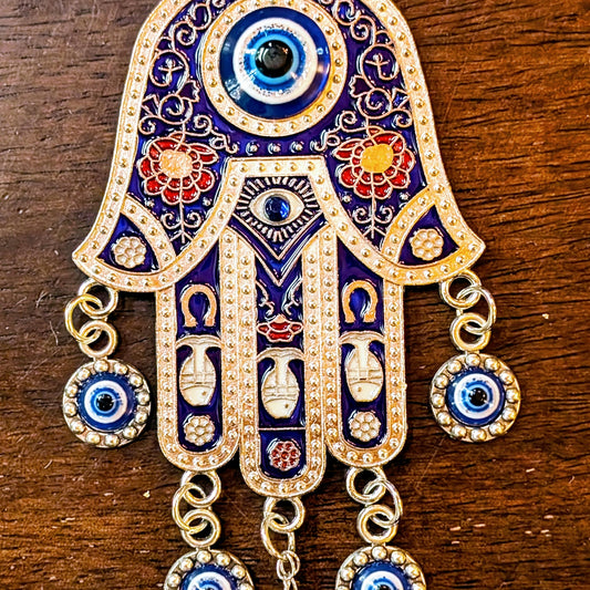 Hamsa Hanging Evil Eye Tailsman