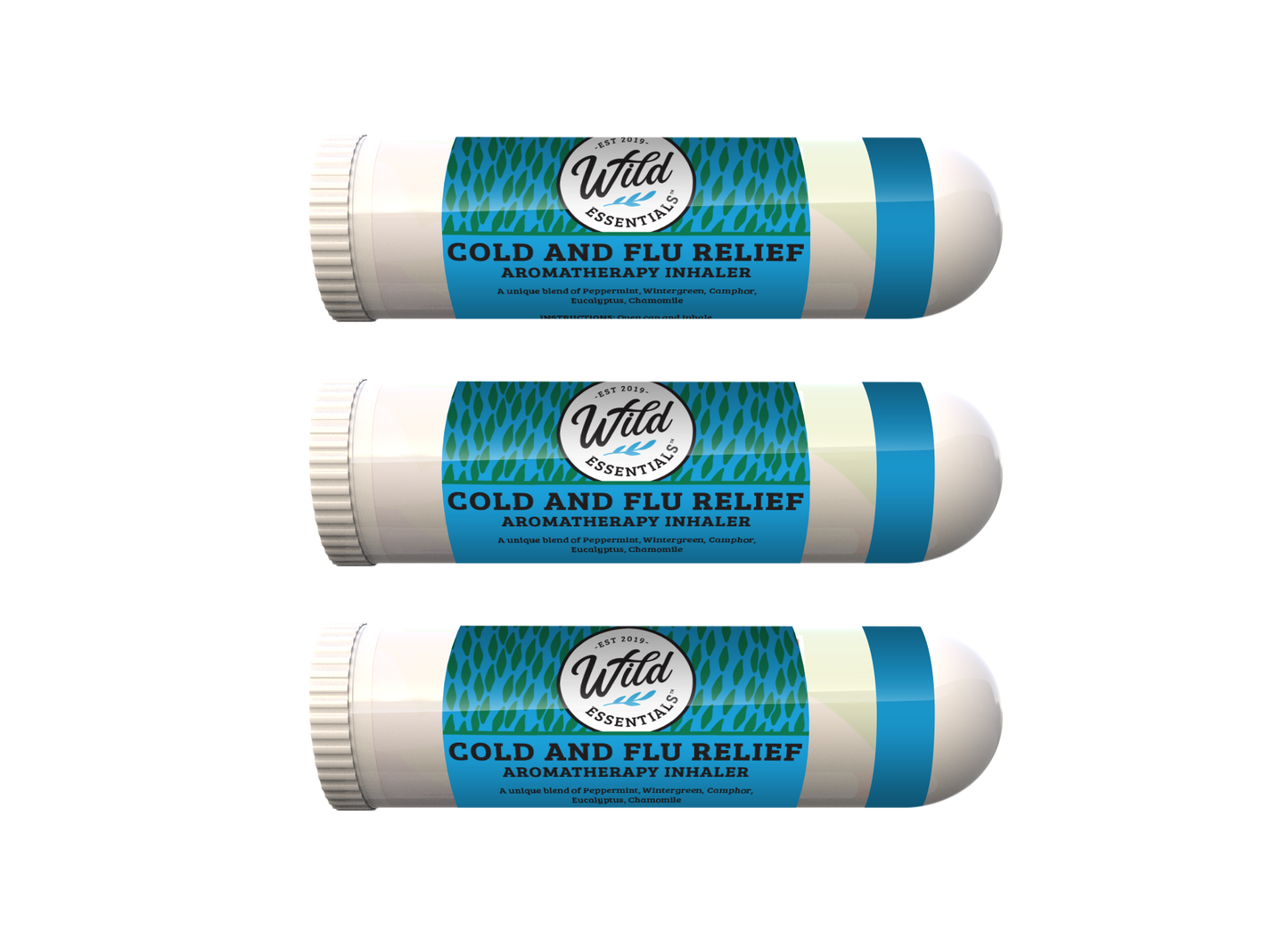 Cold and Flu Relief  Aromatherapy Inhaler