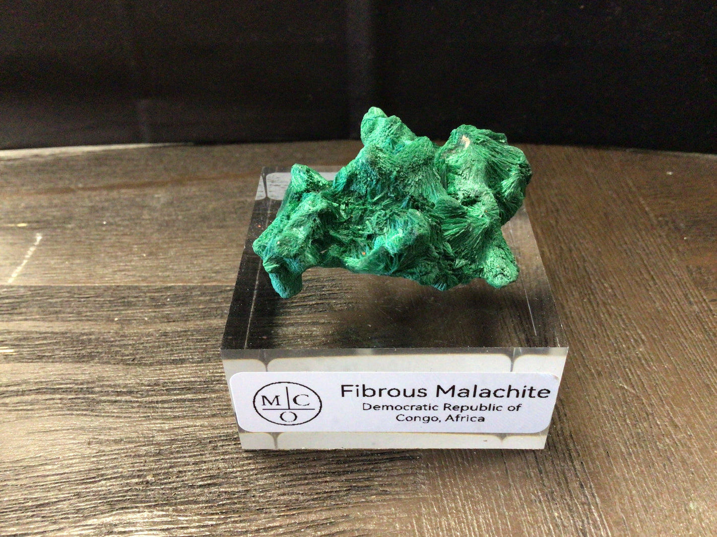 Fibrous Malachite