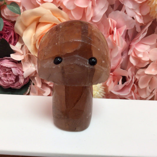 Fire Quartz Mushroom Crystal Buddy #6218649