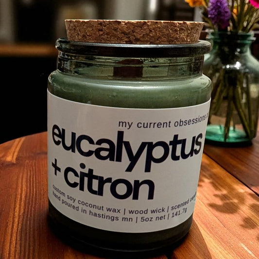Eucalyptus + Citron – The Apothecary Candle Collection