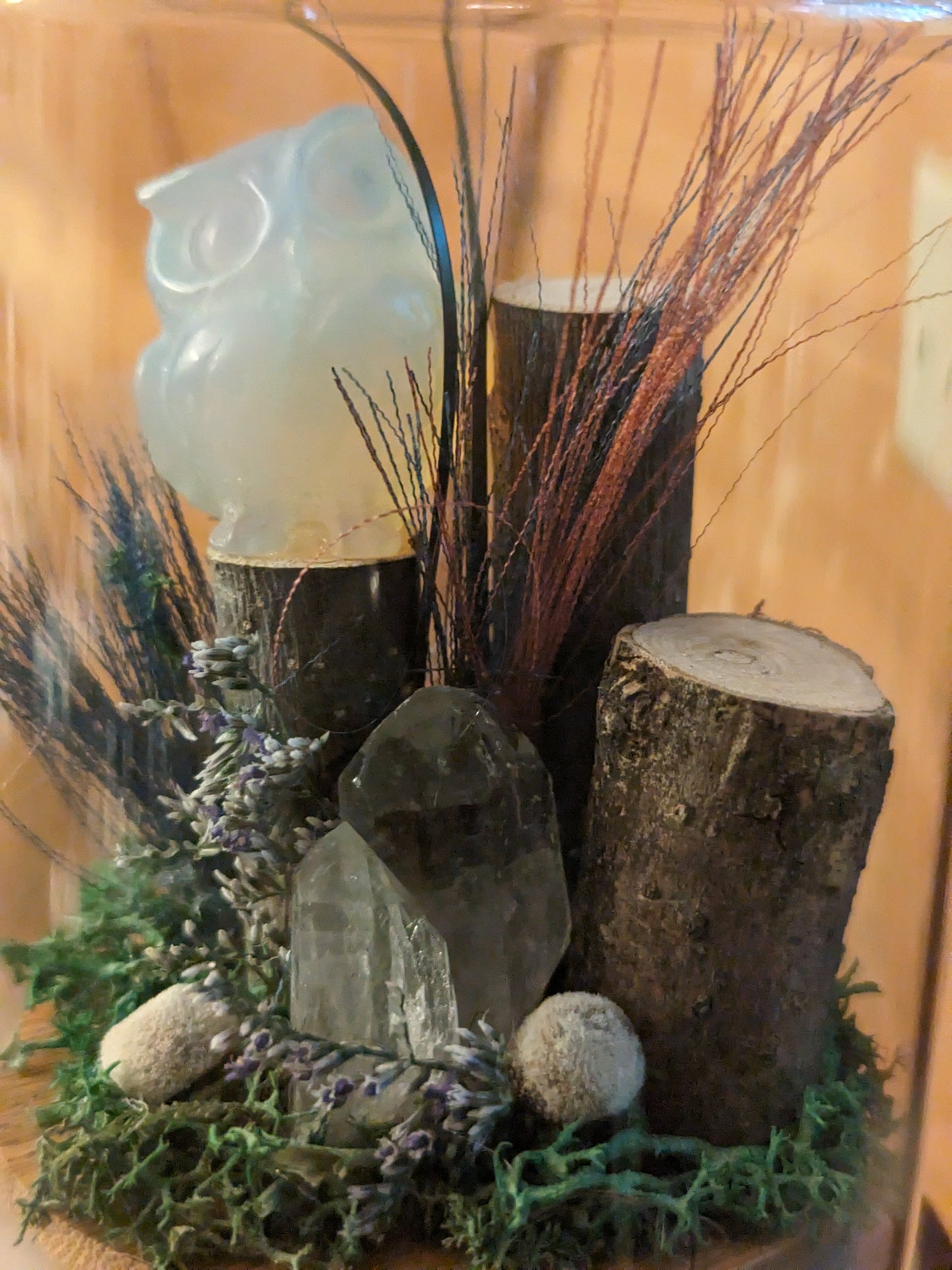 Large Crystal Terrarium