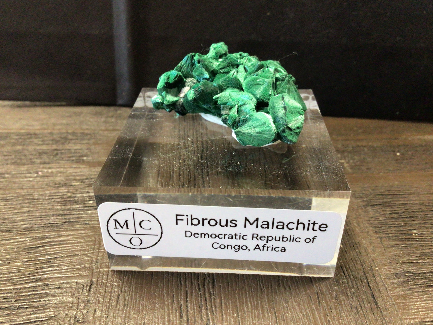 Fibrous Malachite