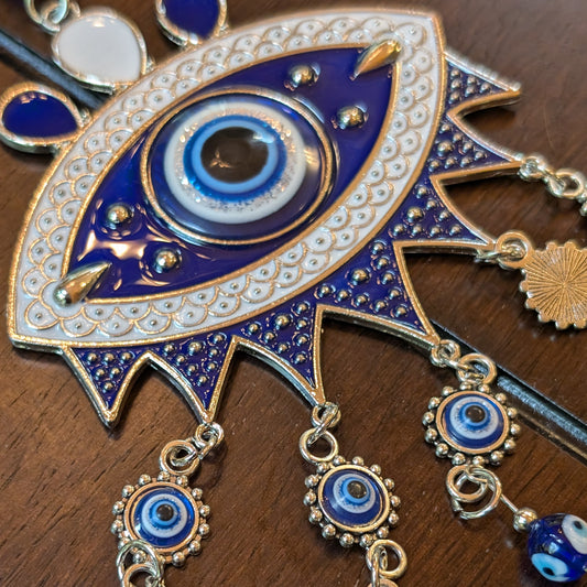 Large Evil Eye Wind Chime