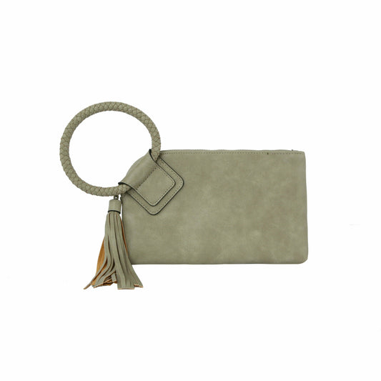 Clutch Wristlet - Sage