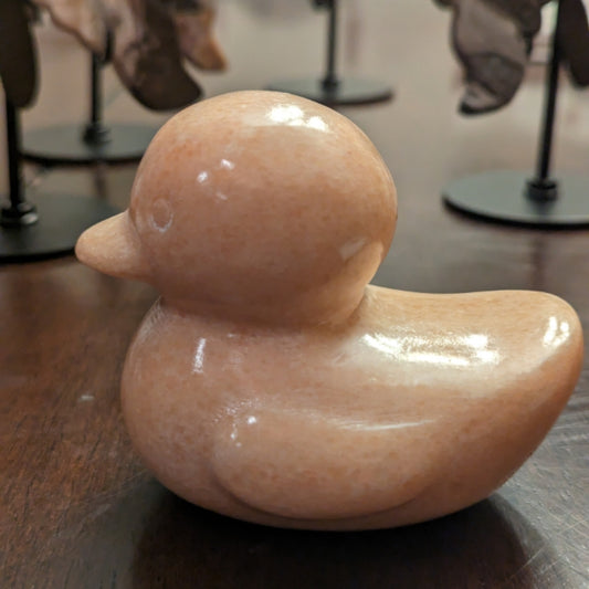 Orange Calcite XL Duck