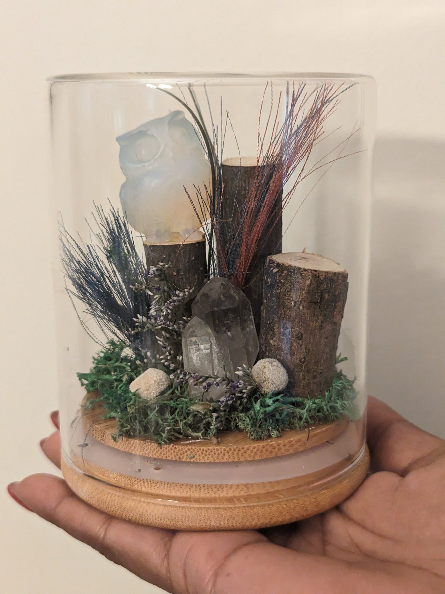 Large Crystal Terrarium