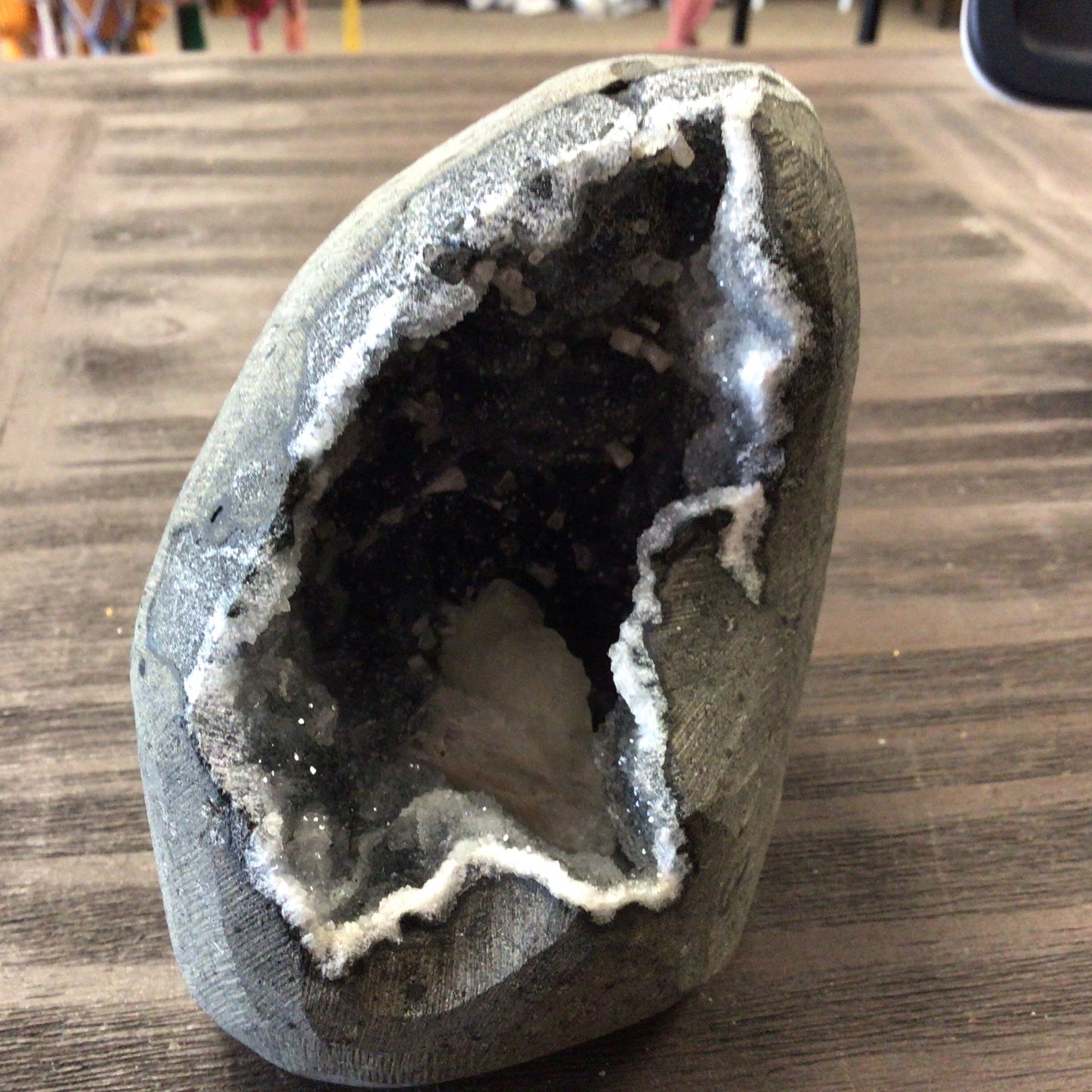 Blue Chalcedony w/ Apophyllite Calcite #398820-2