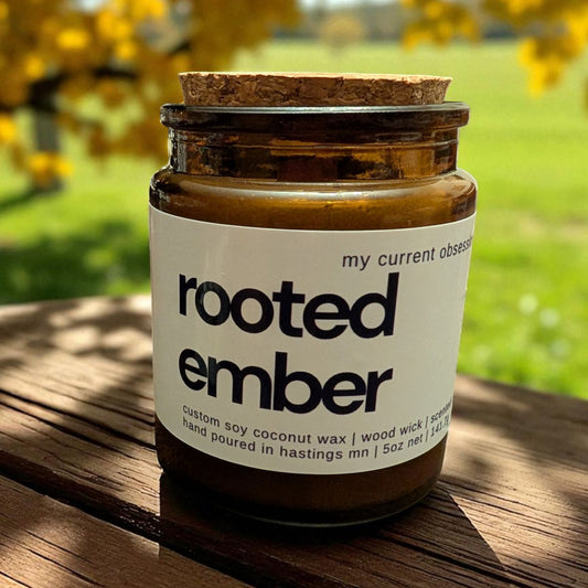 Rooted Ember – The Apothecary Candle Collection