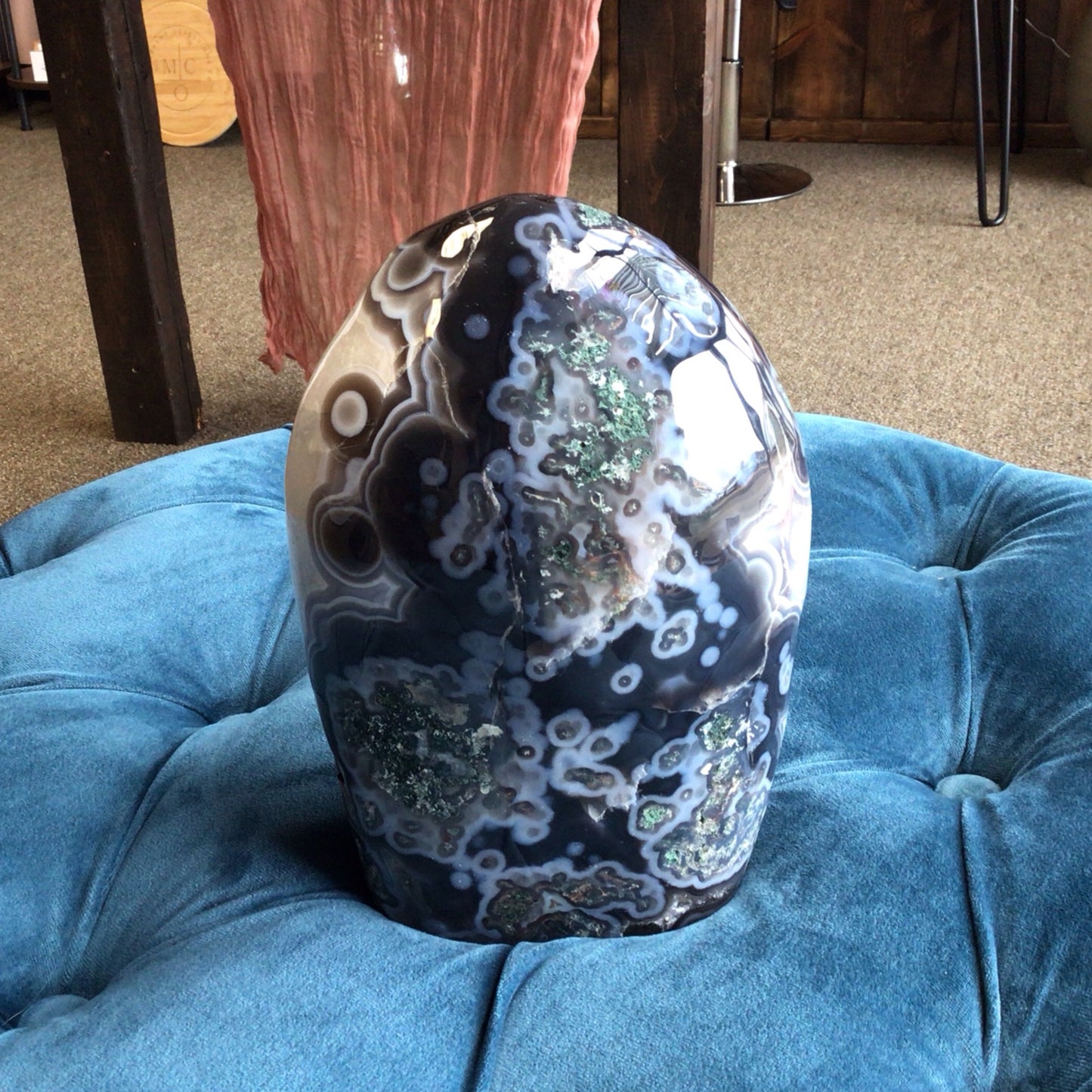Huge Moss Agate Freeform