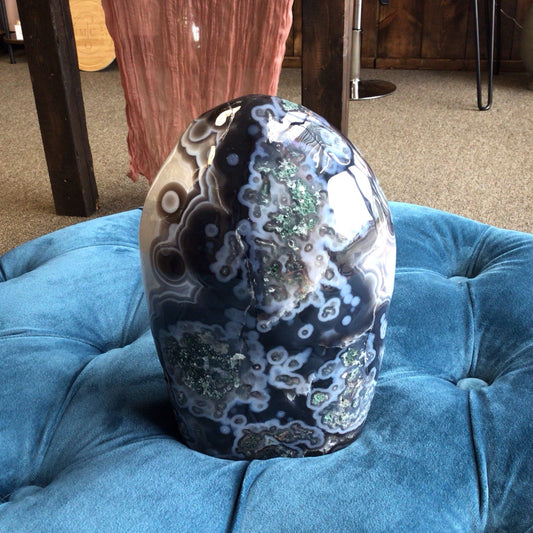 Huge Moss Agate Freeform