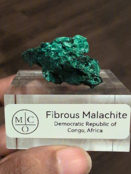 Fibrous Malachite