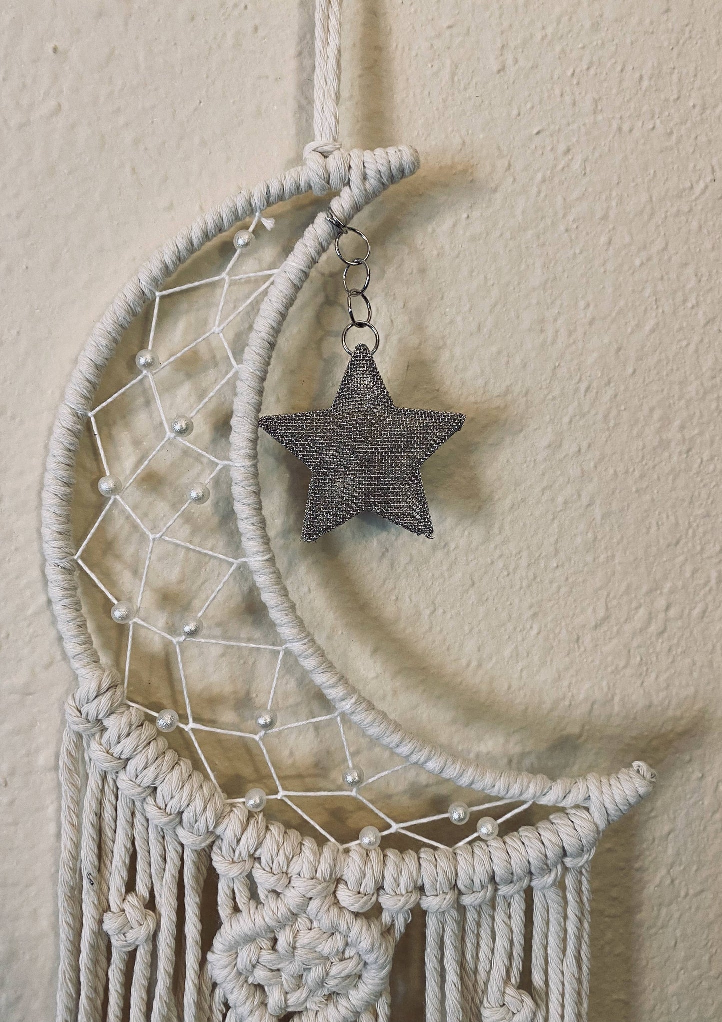 Moon Macrame Wall Hanging