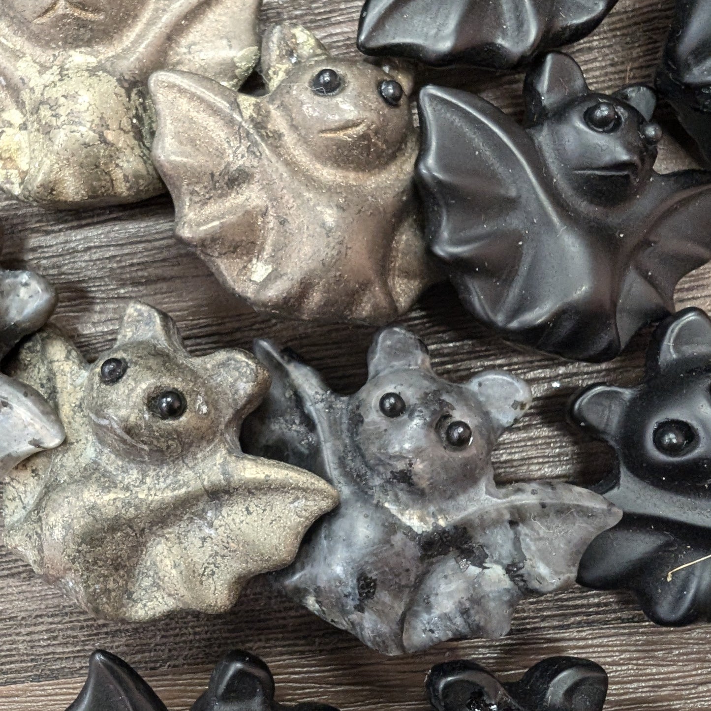 Small Bat Carvings