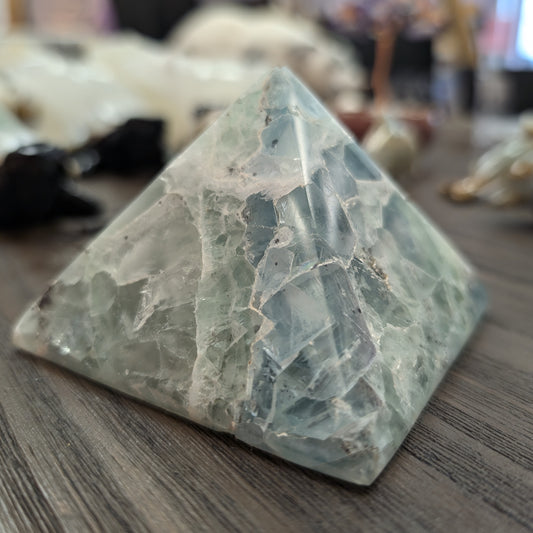 Large Fluorite Pyramid