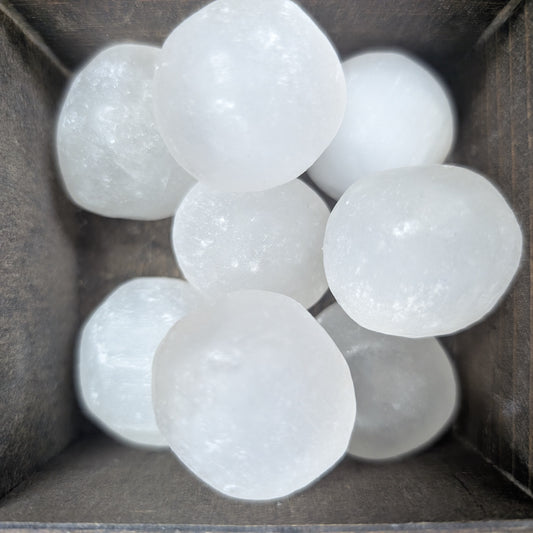 $5 Selenite Spheres