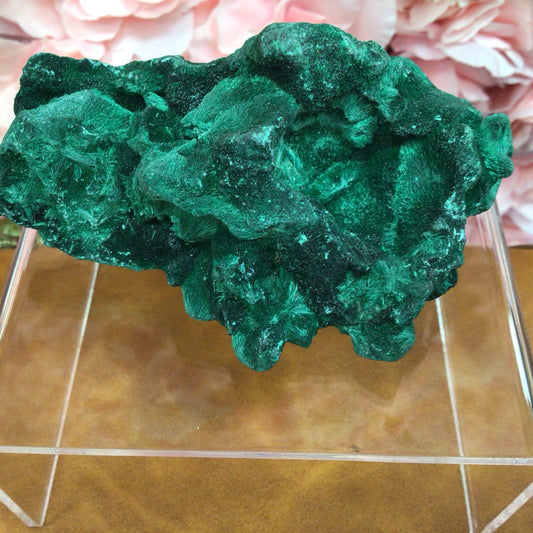 Raw Malachite Specimen #F227687