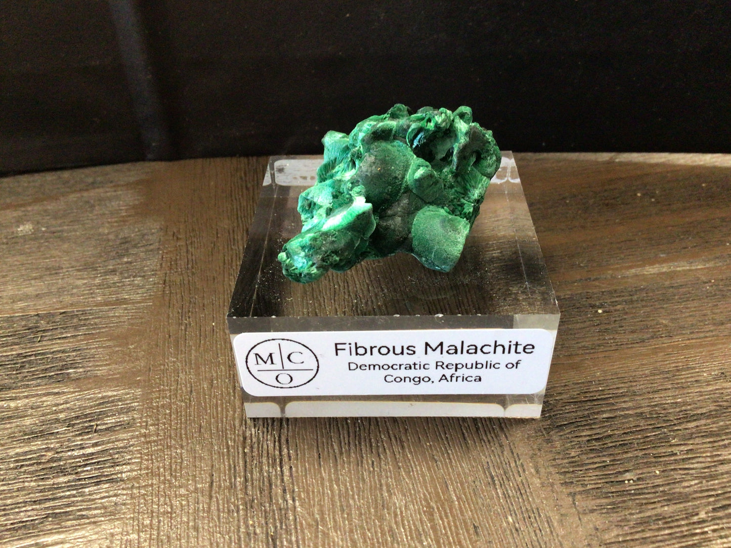 Fibrous Malachite